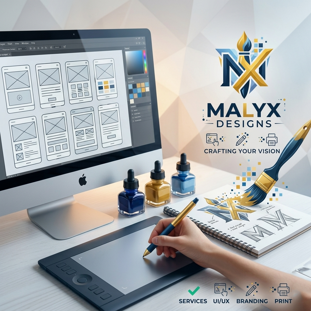 Malyx Designs Services Icons